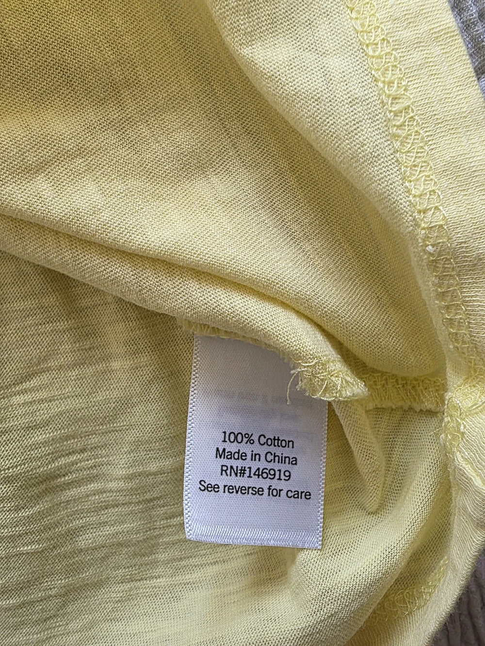 Lauren Conrad Yellow Cotton Eyelet Ruffle Short Sleeve Top Summer Cottagecore - Picture 4 of 5